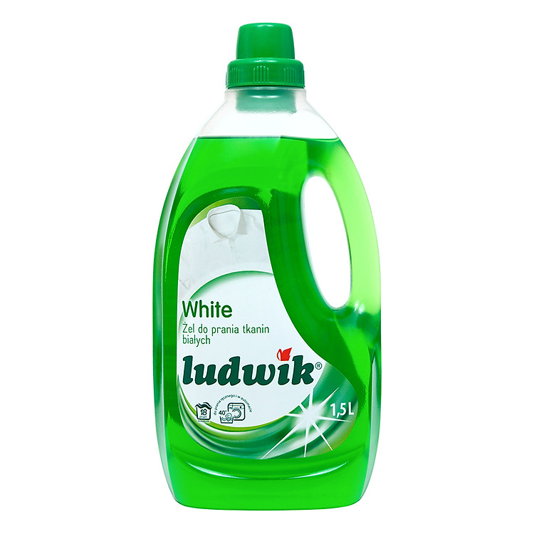 Nước Giặt Quần Áo Trắng Ludwik (1.5 Lít)