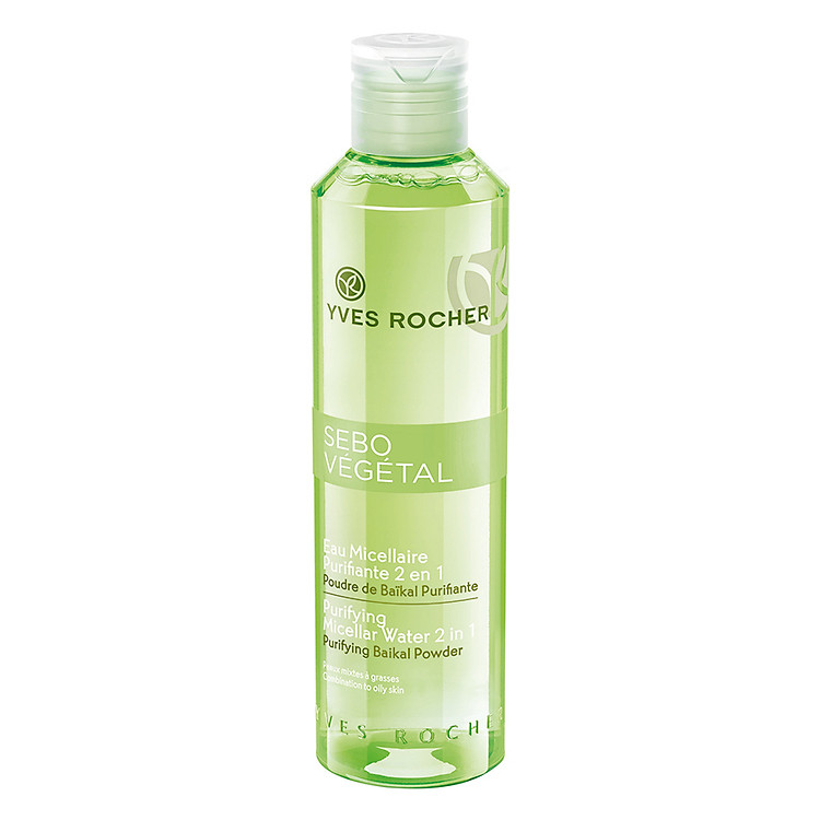 Toner Thanh Lọc Da 2 Trong 1 Yves Rocher Purifying Micellar Water 2 in 1 (200ml) - Y102127