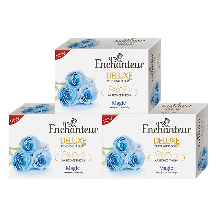 Combo 3 Xà Bông Thơm Enchanteur Margic (90g / Cái)