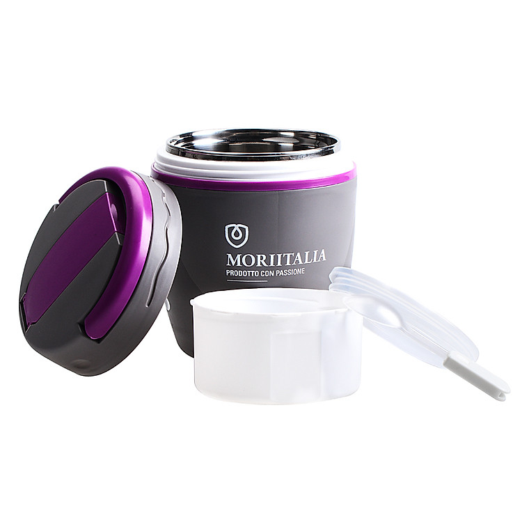 Hộp Cơm Giữ Nhiệt Moriitalia VA100S - 1.0L - Purple