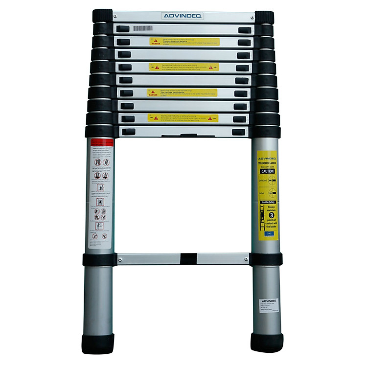 Thang Nhôm Rút Gọn Đơn Advindeq ADT210B - 11 Bậc - 3.2 Mét