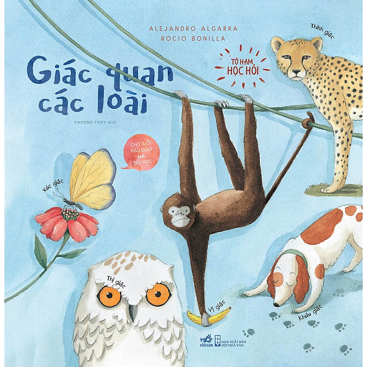 Sách Tớ Ham Học Hỏi - Giác Quan Các Loài