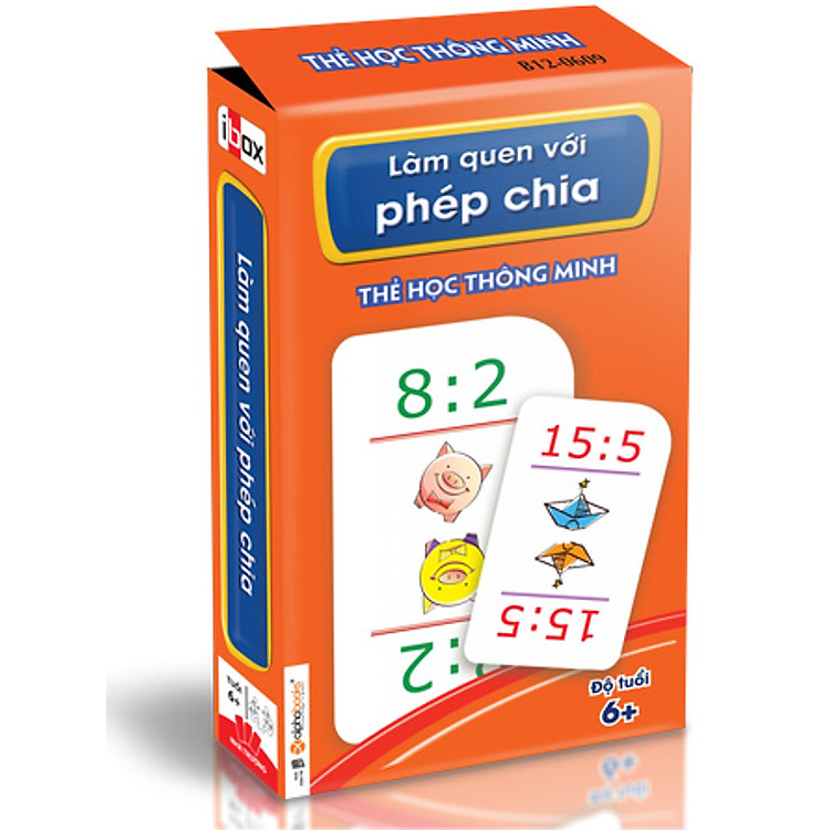 Flashcard Làm Quen Với Phép Chia