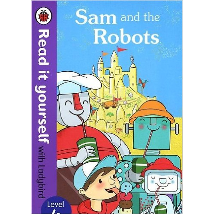 Sách Read It Yourself Sam and the Robots (Hardcover)