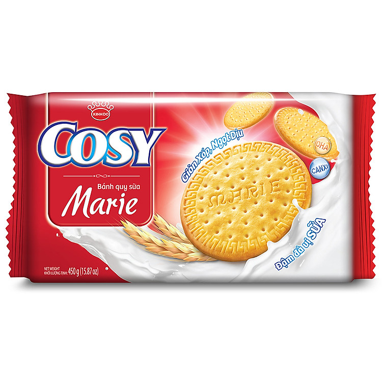 Bánh Quy Sữa Kinh Đô Cosy Marie Gói 450g