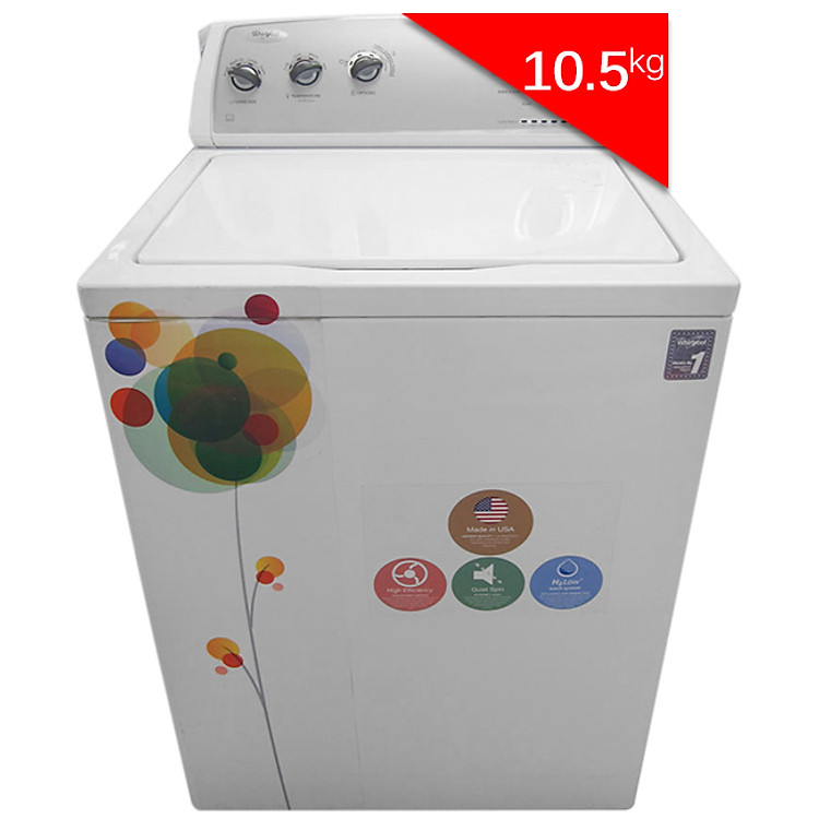 Máy Giặt Cửa Trên Whirlpool 3LWTW4840YW (10.5 Kg) - Hàng Chính Hãng