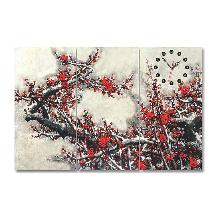 Tranh Đồng Hồ Dyvina 3T3060-40 – Đào Sung Túc