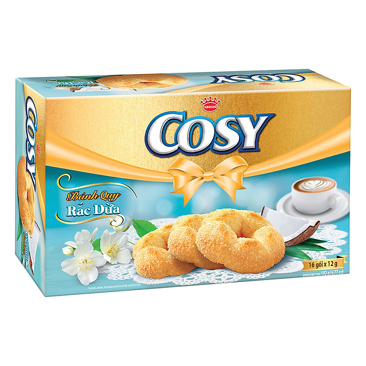 Bánh Quy Rắc Dừa Cosy Kinh Đô 4231908 (192g)