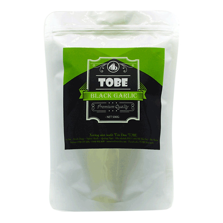 Thực Phẩm Chức Năng Tỏi Đen Cô Đơn Tobe Túi 500g - TOBE500
