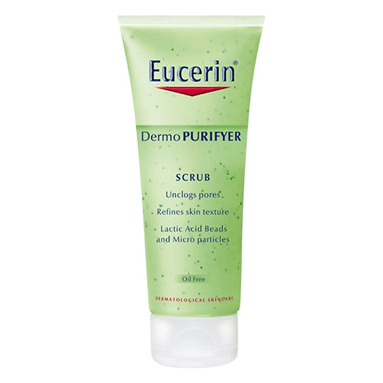 Tẩy Tế Bào Chết Cho Da Nhờn Mụn Eucerin Dermo Purifyer Scrub (100ml)