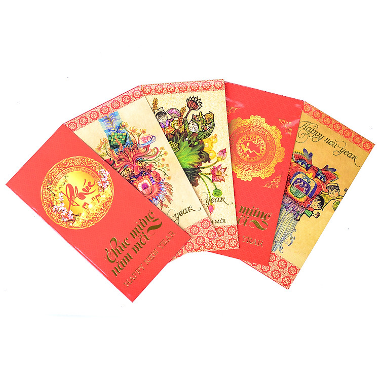 Bao Lì Xì Phương Nam - Lốc 5 cái