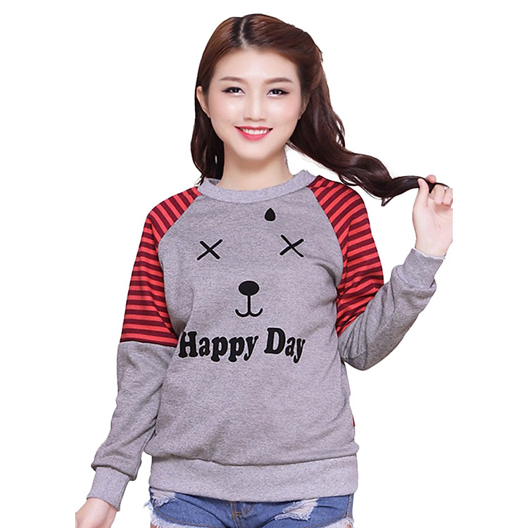 Áo Khoác Nữ Happy Phúc An 4027_xam - Xám (Freesize)