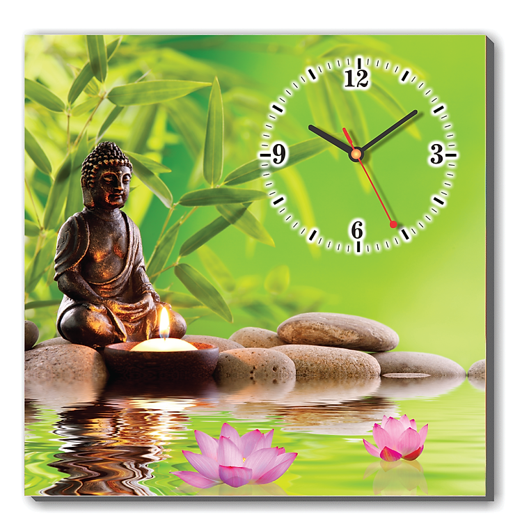 Tranh Đồng Hồ Dyvina 1T4040-20 - Tịnh Độ