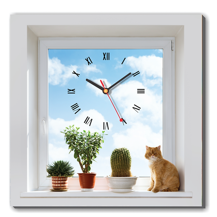 Tranh Đồng Hồ Dyvina 1T4040-30 - Đón Nắng Mai