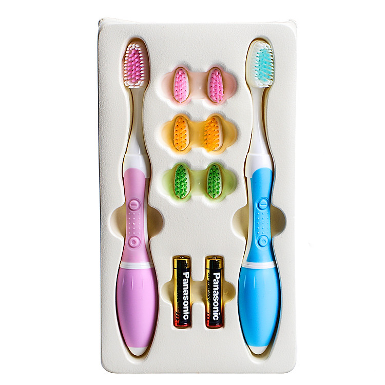 Bộ 2 Bàn Chải Đánh Răng Tự Động 3D Mecca - 1000053