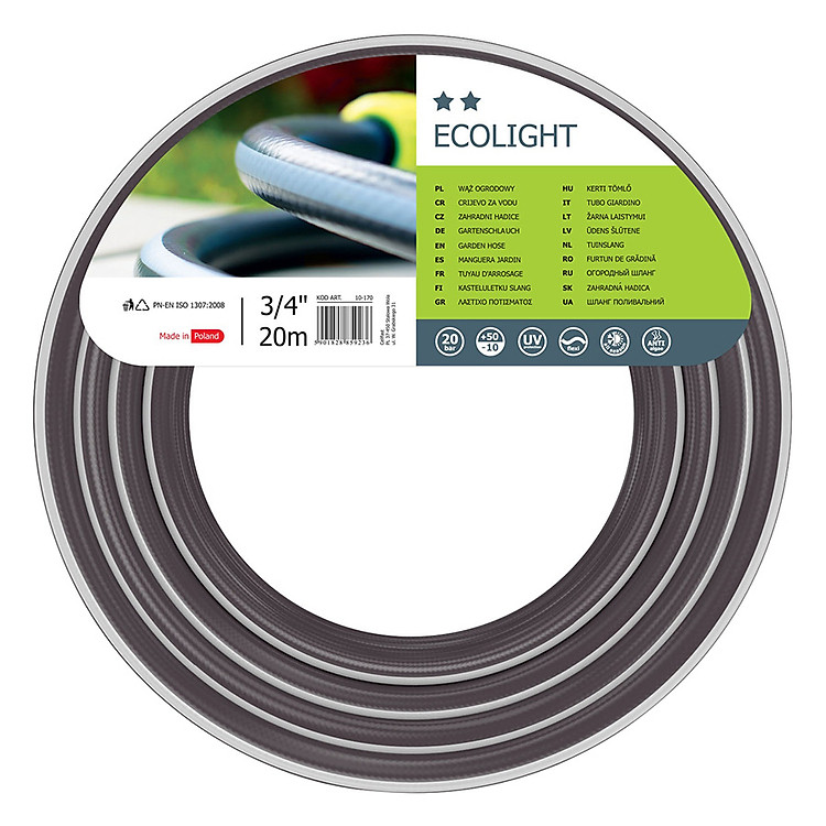Ống Tưới Vườn Cellfast Ecolight 10-170 3/4" (20m)