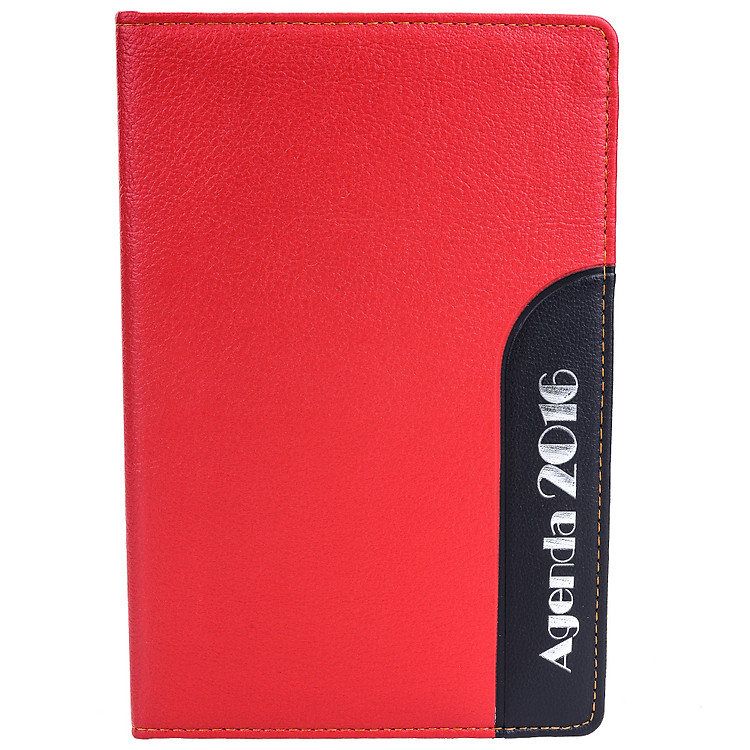 Sổ Agenda 2016 (16 x 24 cm) - K8 - Đỏ Đen