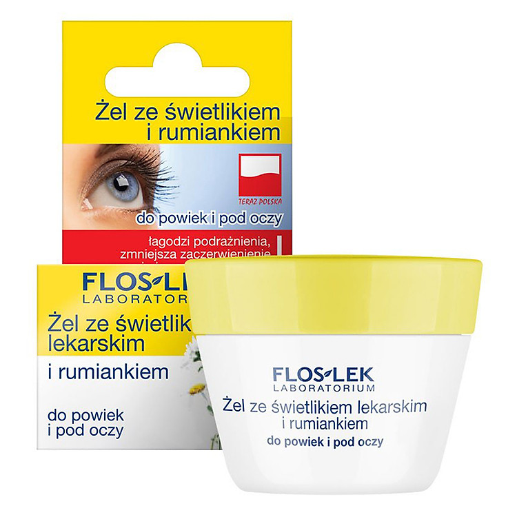 Gel Loại Bỏ Ngứa Và Đau Vùng Da Quanh Mắt, Ngăn Bọng Mắt Floslek Eyebright Và Hoa Cúc MF018 (10g)
