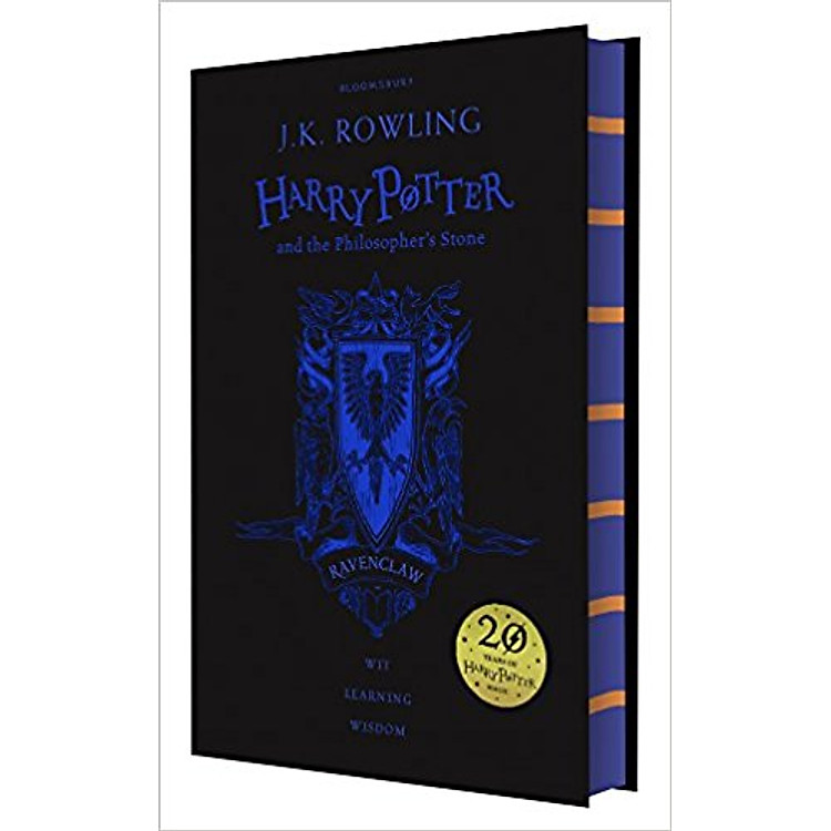 Sách Harry Potter Part 1: Harry Potter And The Philosopher's Stone (Hardback) Ravenclaw Edition (Harry Potter và hòn đá phù thủy) (English Book)