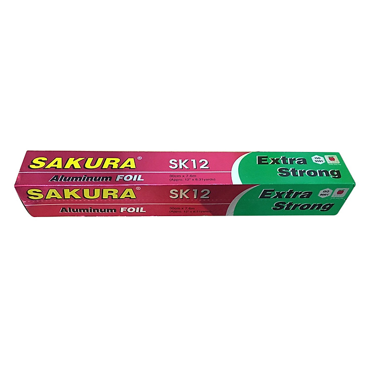 Nhôm Lá Mỏng Sakura SK12 (30cm x 7.62m)