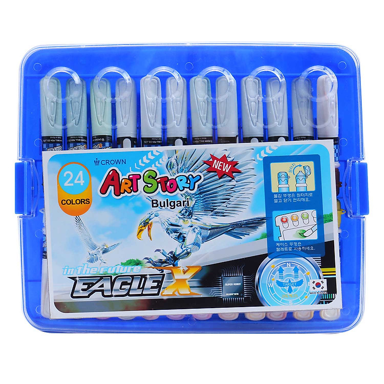 Màu Nước Crown 24 Màu - WC-2400