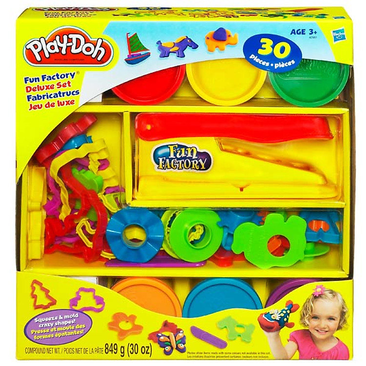 BM - Bột Nặn Playdoh - Khuôn Tạo Hình Đa Dạng 42951