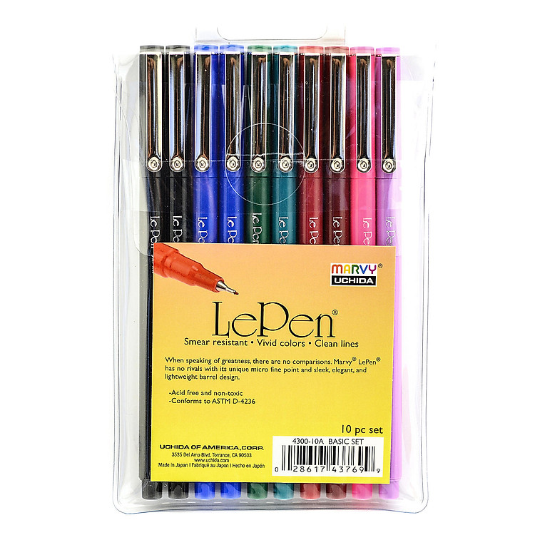 Bộ Bút Lông Kim Marvy 4300-10A