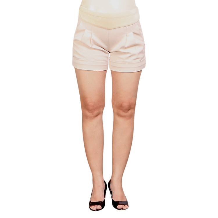 Quần Short Bầu AnnaNina 006480BE - Kem