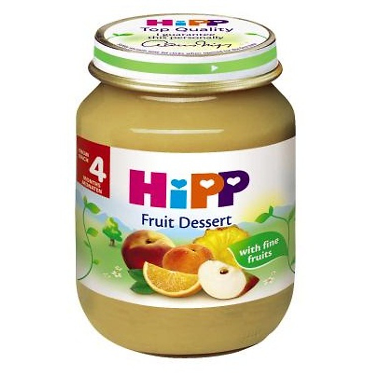 Dinh Dưỡng Đóng Lọ Hoa Quả Tráng Miệng HiPP 125g - 4403