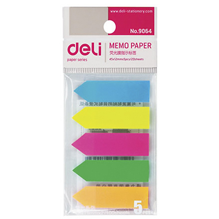 Giấy Note 5 Màu Deli 9064