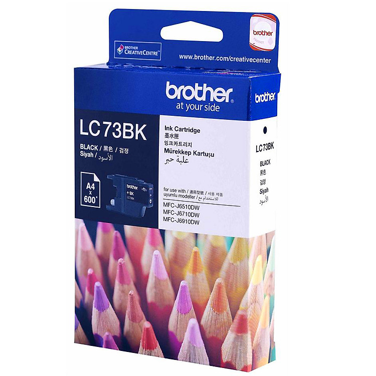 Mực In Brother LC-73BK - Hàng Chính Hãng