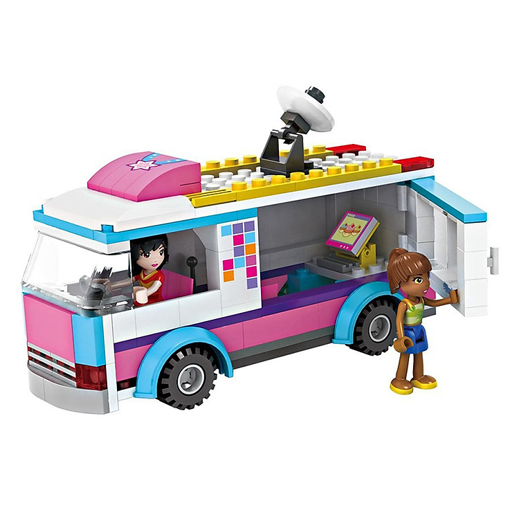 Bộ Xếp Hình Trạm Thông Tin COGO 4522 Chính hãng Giá tốt - Hình ảnh 5