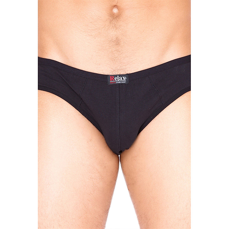 Quần Brief Thun Giãn 4 Chiều Relax RL003 - Đen