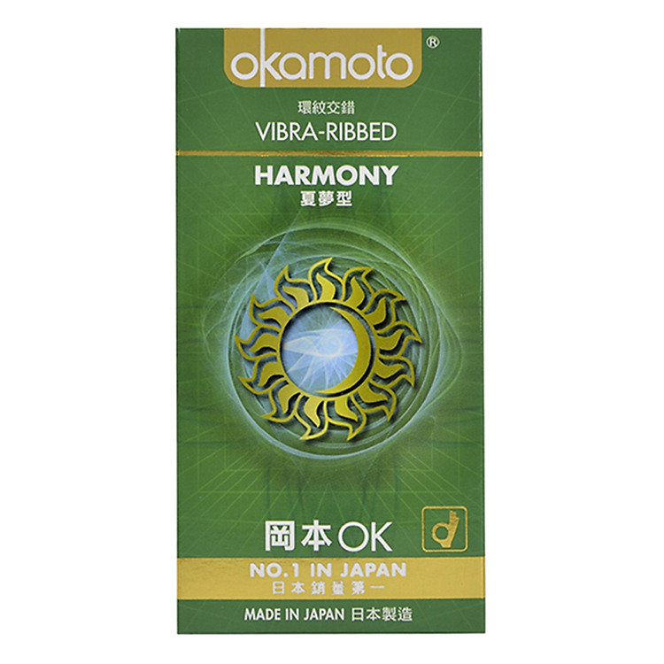 Bao Cao Su Okamoto Harmony (Hộp 10 Gói)