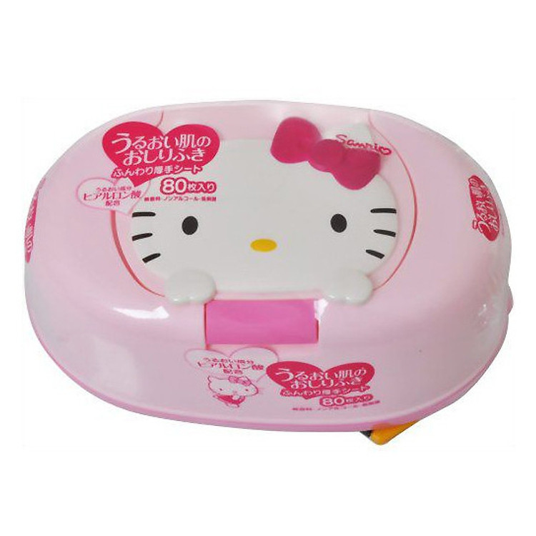 Giấy Ướt LEC Hello Kitty E102 (Có Hộp Đựng)