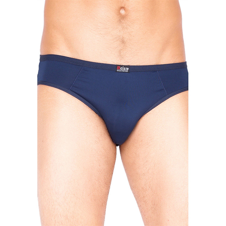 Quần Brief Thun Lạnh Giãn 4 Chiều Relax RL036 - Xanh Đen