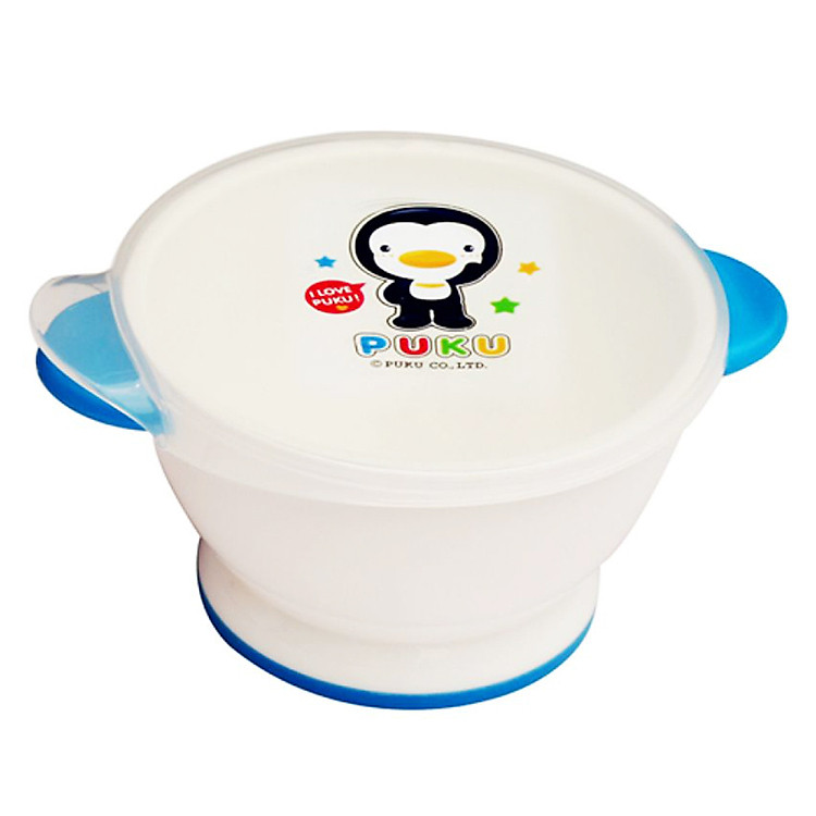 Bát Chống Trượt Puku P14320-599 (Xanh Da Trời)