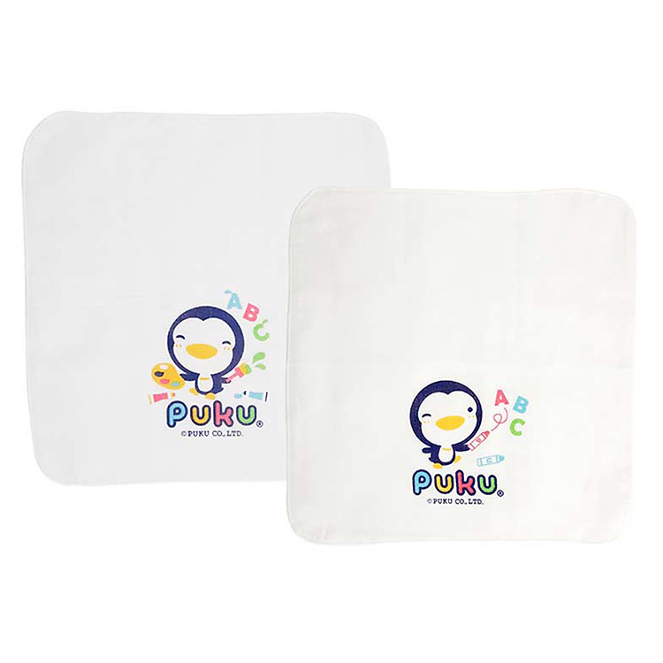 Khăn Xô Puku 2 Chiếc P26605-899 - Màu Trắng (30 x 30 cm)