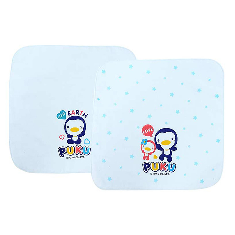 Khăn Xô Puku 2 Chiếc P26606-299 - Màu Xanh (30 x 30 cm)