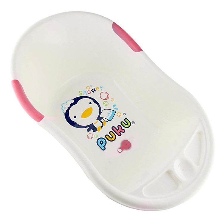 Chậu Tắm Trẻ Em Puku P17003-399 (Hồng)