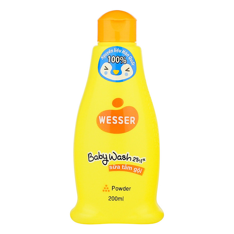 Mua Sữa Tắm Gội Wesser 2in1 Hương Cam Chính hãng Tiết kiệm