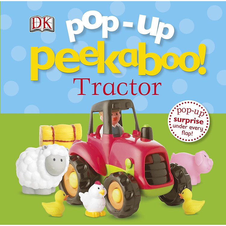 Sách Pop-up Peekaboo Tractor