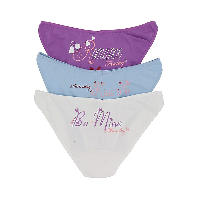 Combo 3 Quần Lót Nữ Vera Bikini 6258 - Màu Ngẫu Nhiên