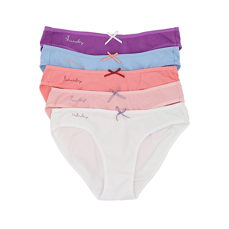 Combo 5 Quần Lót Nữ Vera Bikini 6257 - Màu Ngẫu Nhiên