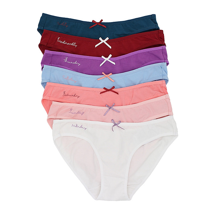 Combo 7 Quần Lót Nữ Vera Bikini 6257 - Màu Ngẫu Nhiên