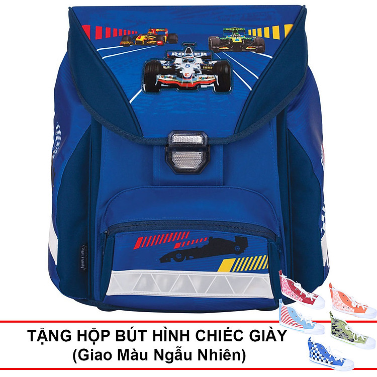 Cặp Học Sinh Chống Lệch Vai Và Gù Lưng Tiger Family In Hình Formula 11118B (Trên 6 Tuổi)