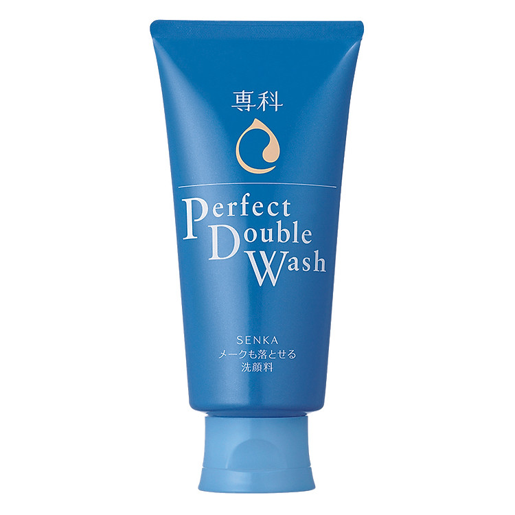 Sữa Rửa Mặt Tẩy Trang 2 Tác Dụng Senka Perfect Double Wash 120g - 60124