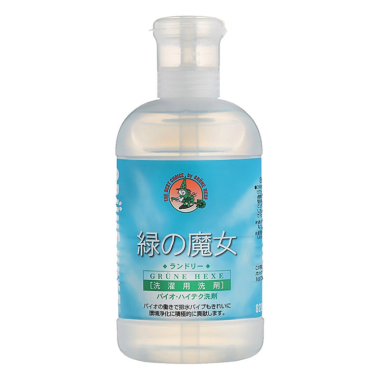 Dung Dịch Giặt Quần Áo Và Vệ Sinh Máy Giặt Phù Thủy Xanh Aimedia (820ml)