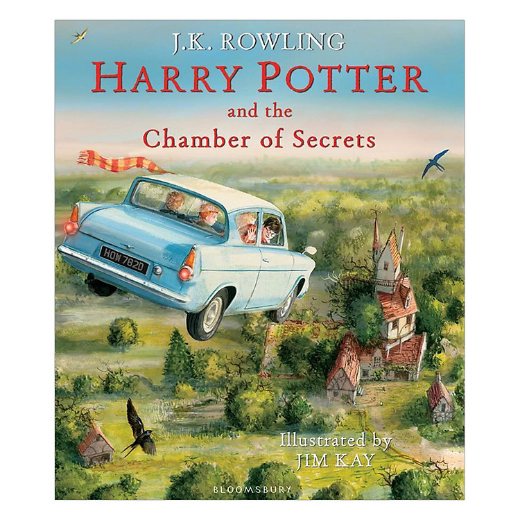 Sách Harry Potter Part 2: Harry Potter And The Chamber Of Secrets (Hardback) Illustrated Edition (Harry Potter và Phòng chứa bí mật) (English Book)