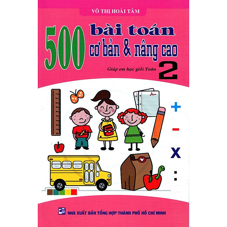 Sách 500 Bài Toán Cơ Bản Và Nâng Cao Lớp 2